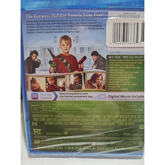 Home Alone (Blu-ray, 1990)‎ - Picture 2 of 2